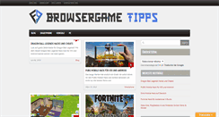 Desktop Screenshot of browsergame-tipps.de